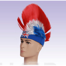 Colorful World Cup Wig/ Soccer Wig/ Fans Wig